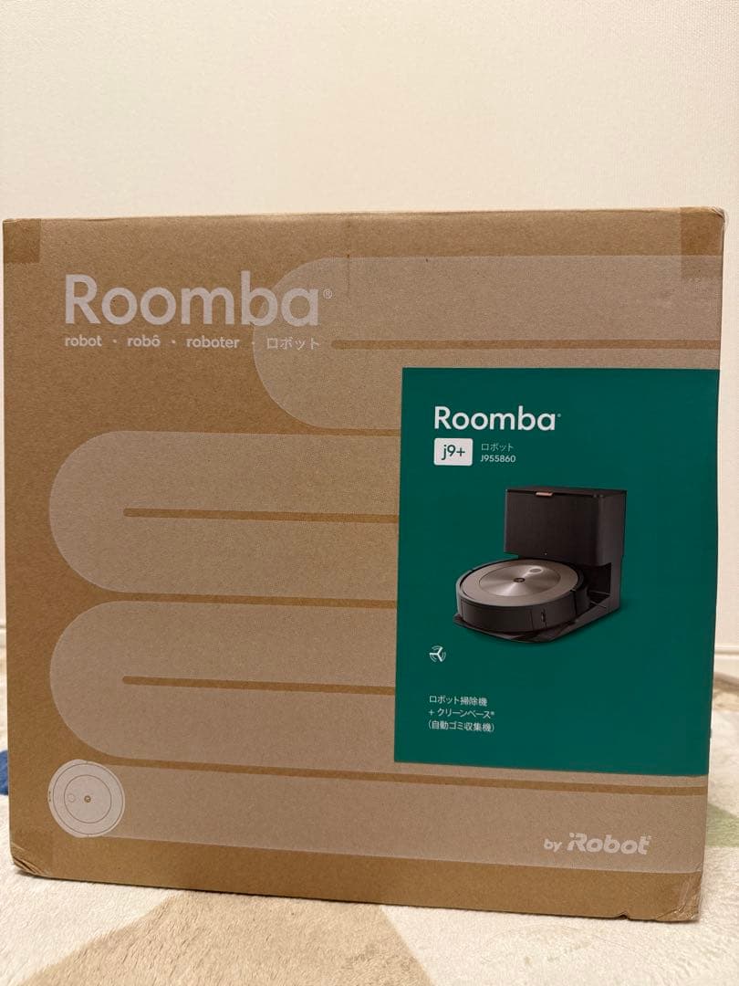 【新品未開封】Roomba j9+ ロボット掃除機本体