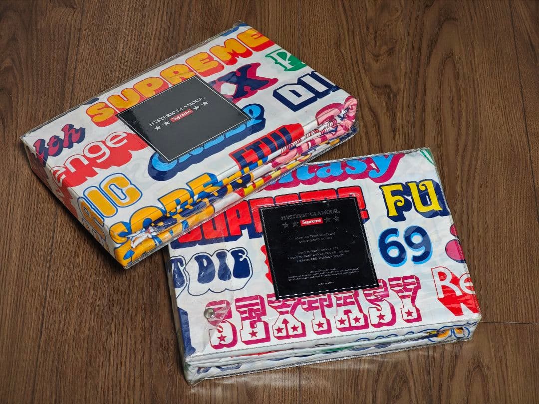 17FW Supreme HYSTERIC GLAMOUR シーツセット　ダブル