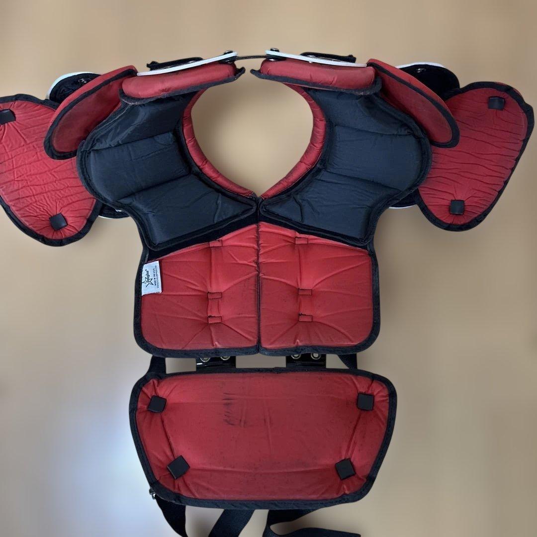 DOUGLAS QBK XS 16-17 ショルダーパッド バックプレート付き