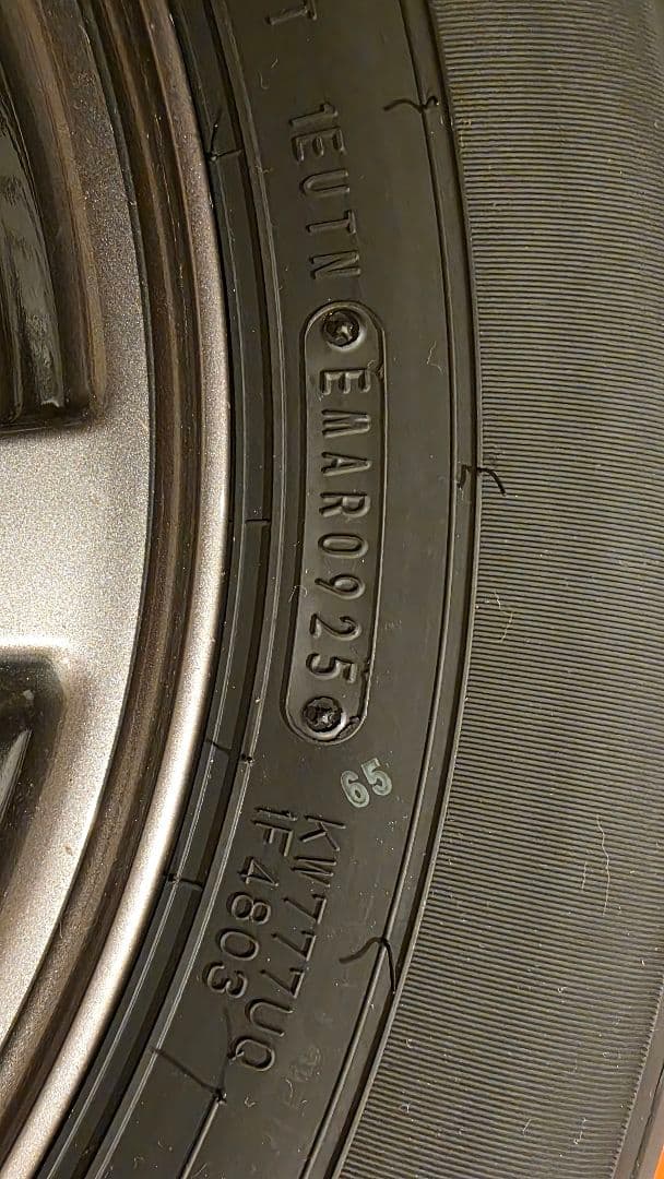 ジムニーシエラ 純正ホイール タイヤ 4本セット 195/80R15 新車外し