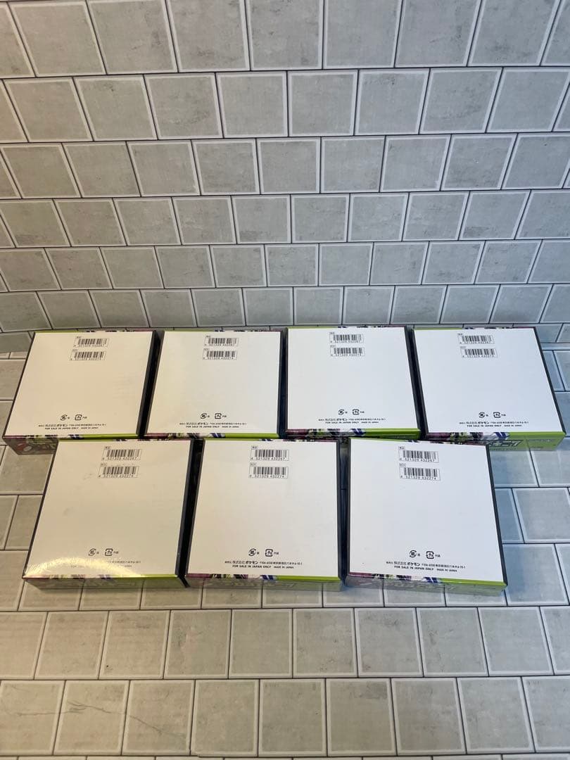 A*︎様 ポケモンカードゲーム ムニキスゼロ BOX未開封品シュリンク付き7個セ