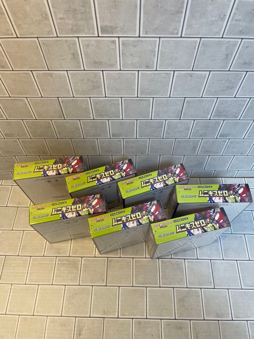 A*︎様 ポケモンカードゲーム ムニキスゼロ BOX未開封品シュリンク付き7個セ