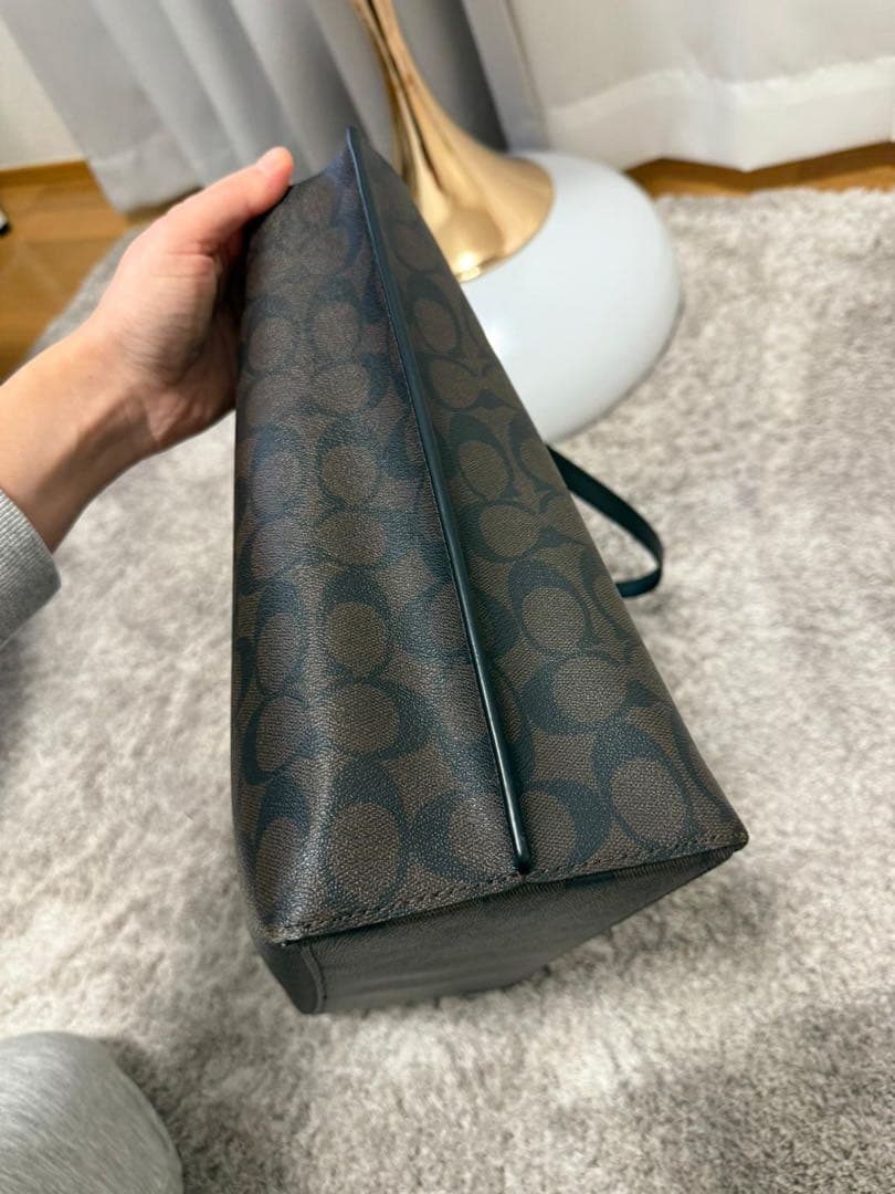 COACH ビジネスバッグ ブラウン