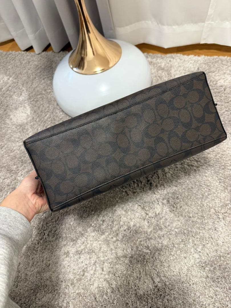 COACH ビジネスバッグ ブラウン