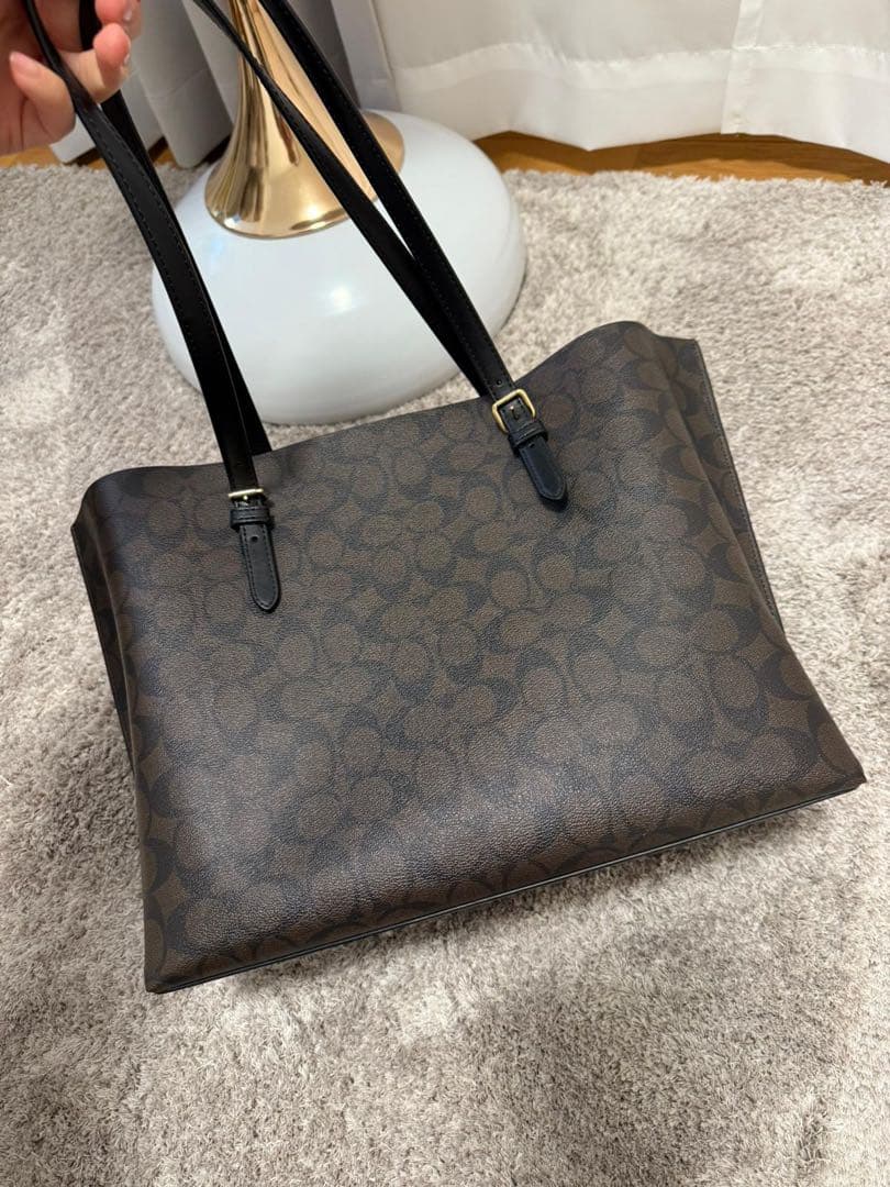 COACH ビジネスバッグ ブラウン