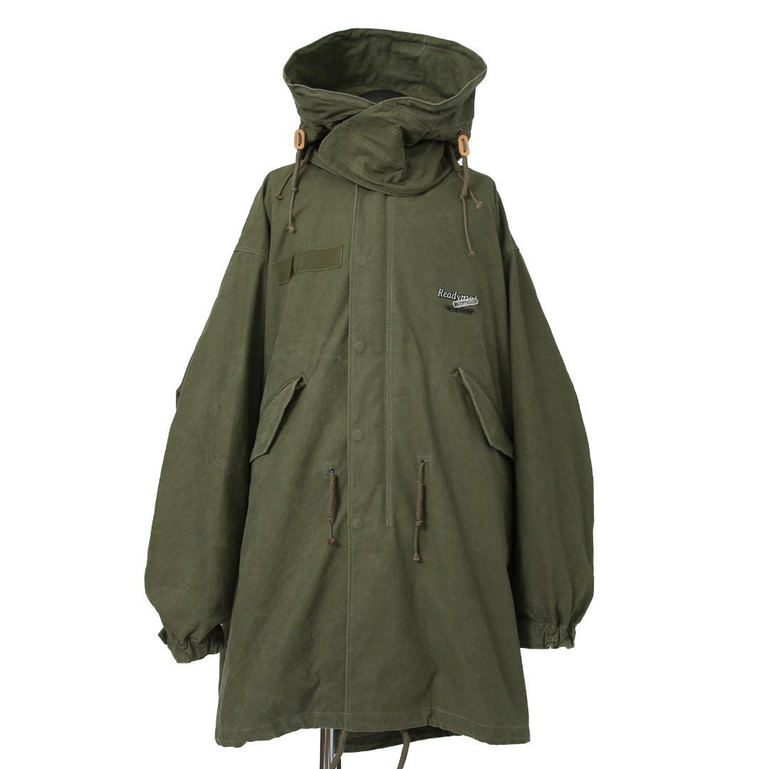 新品 READYMADE FISHTAIL PARKA LOGO ロングコート