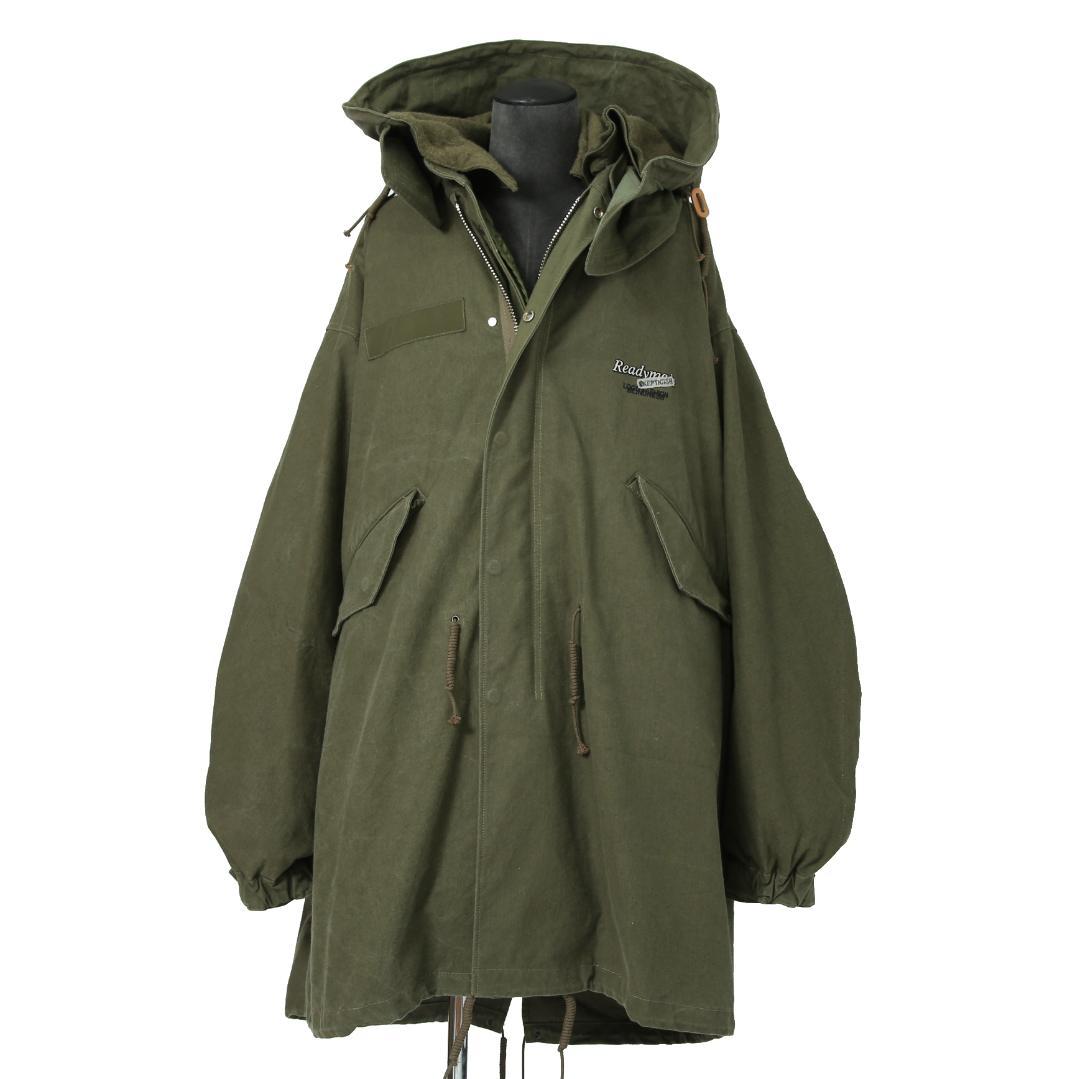 新品 READYMADE FISHTAIL PARKA LOGO ロングコート