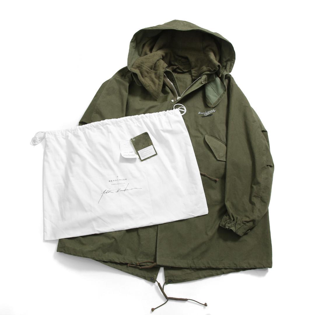 新品 READYMADE FISHTAIL PARKA LOGO ロングコート