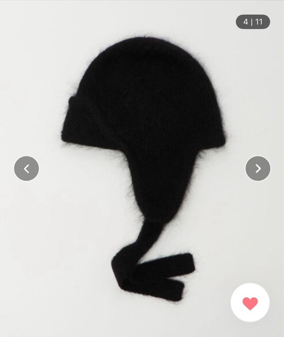 ドッグイヤーニットキャップ