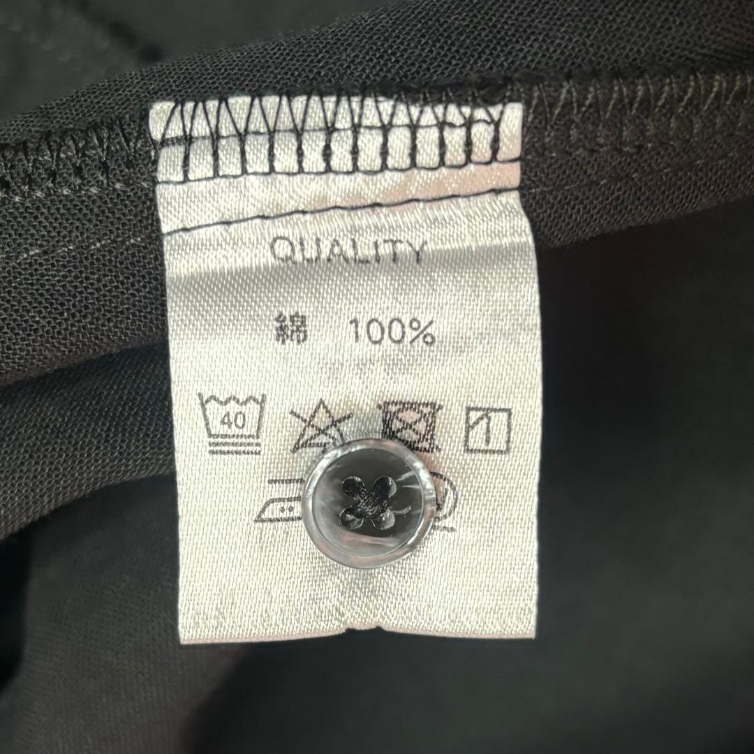 KON-JAKU 華麗なるシャツワンピース　刺繍　和モダン　狐　今昔