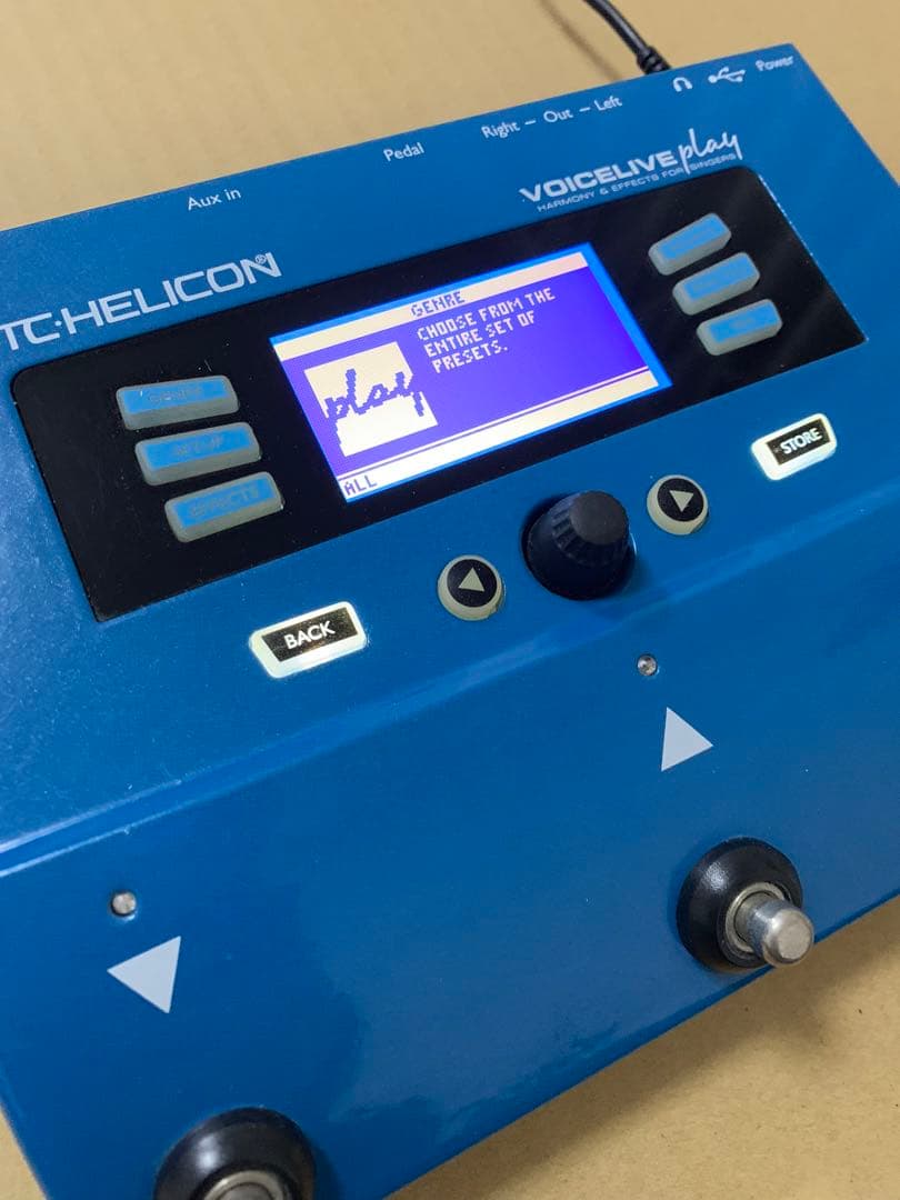 TC-HELICON VOICELIVE play 定番ボーカルエフェクター