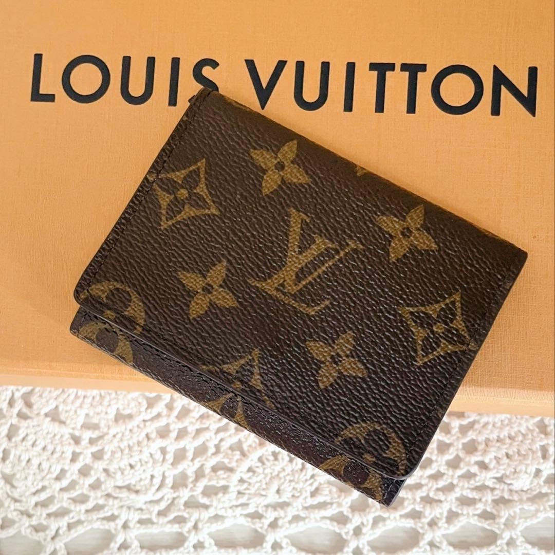 極美品　現行　ルイヴィトン　RFID搭載　アンヴェロップ　カルトドゥヴィジット