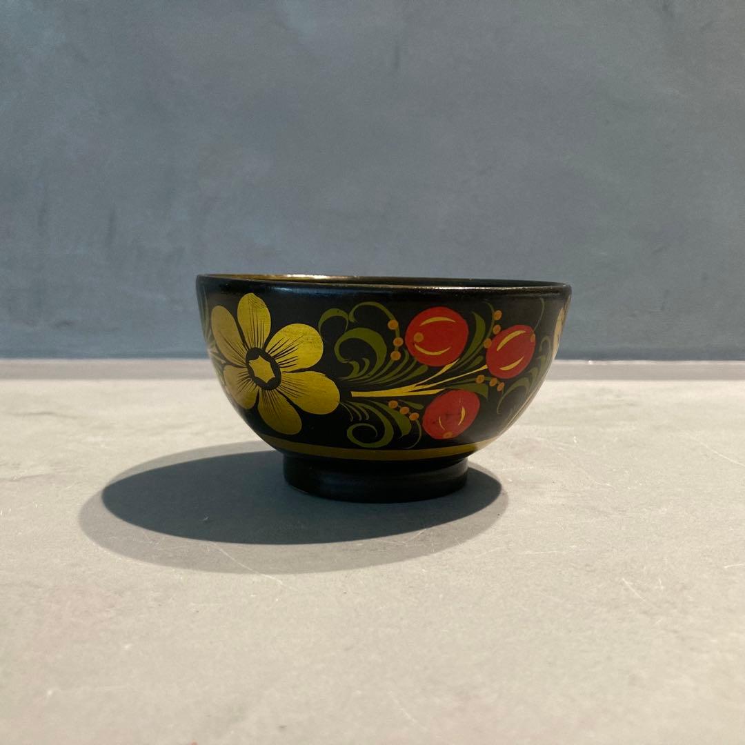 ロシア伝統工芸品 ホフロマ塗り 漆器 トレイ 小物入れ 食器 12点セット