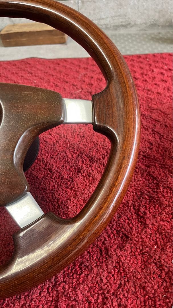 【MOMO】モモ　ステアリング/ウッド調