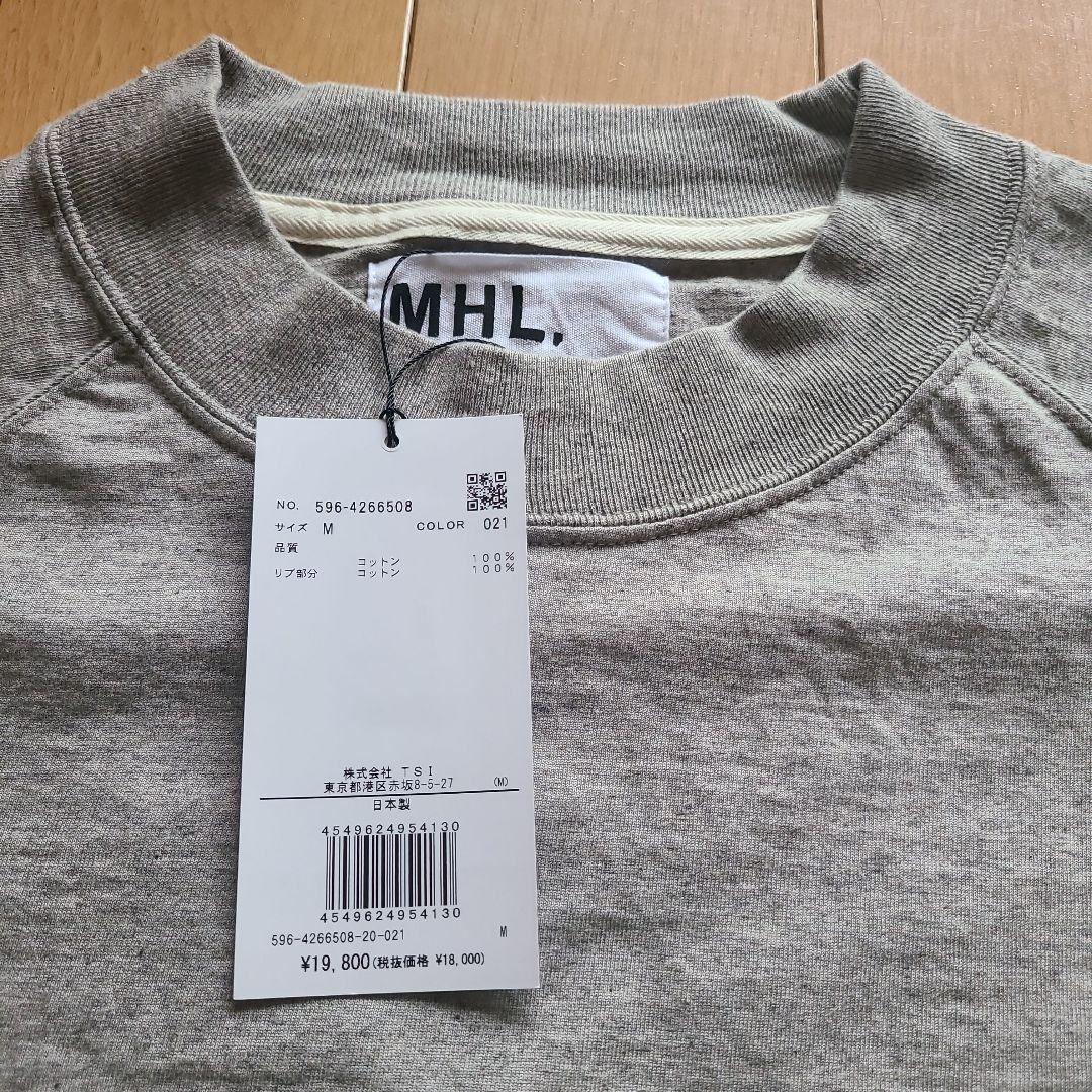 新品未使用　MHL. UPCYCLING COTTON JERSEY メンズM