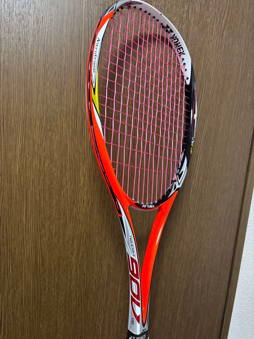 YONEX ソフトテニスラケット　ネクシーガ 90v オレンジ　UL2