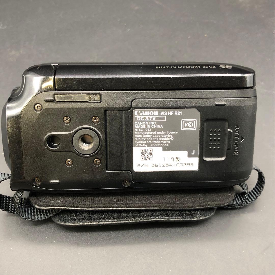 【動作確認済み】Canon iVIS HF R21 ビデオカメラ
