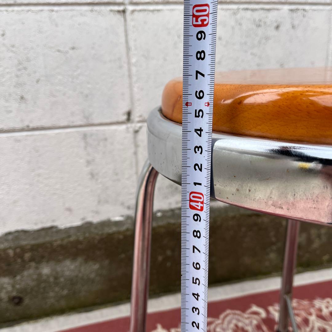 ビンテージ品 古家具◼︎チトセ 丸椅子 ラウンドスツール A