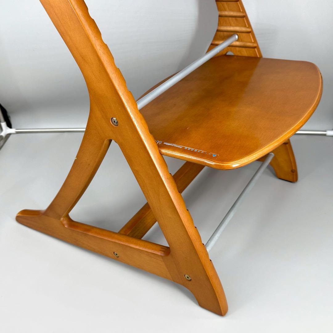 大和屋　すくすくチェアプラス　テーブル付き　YAMATOYA ブラウン