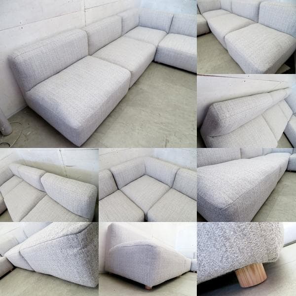 専用■ノーウェアライクホーム■ピープル■モジュールソファセット3点