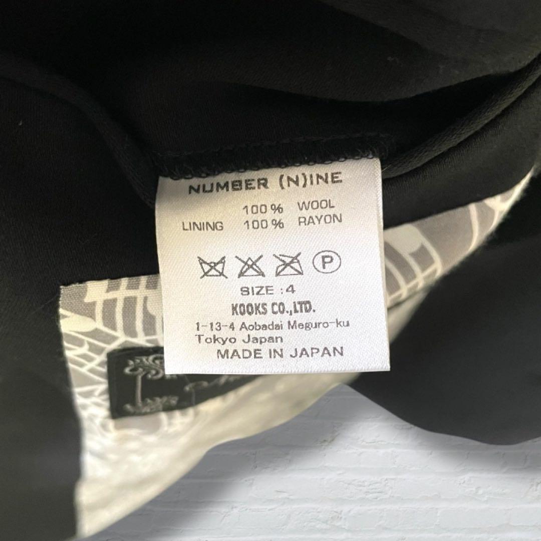 NUMBER (N)INE ナンバーナイン ジャケット size 4 ロック