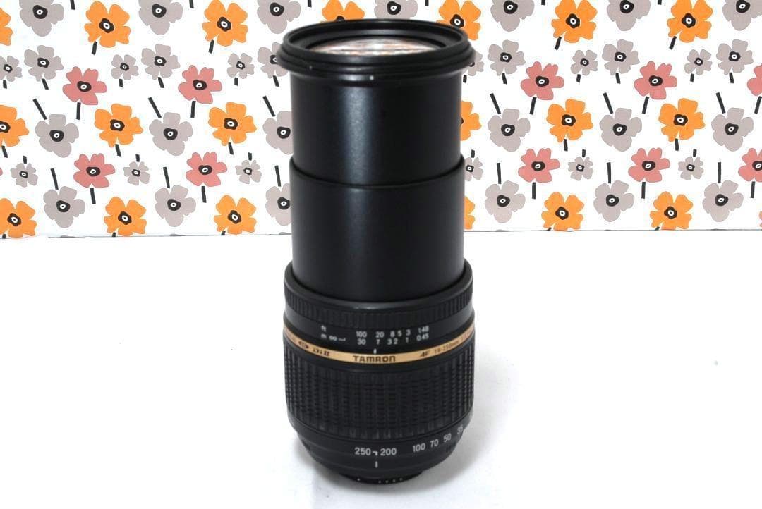 【返品保証】ニコンFマウント❤18-250mm ❤️高倍率望遠レンズ❤️タムロン