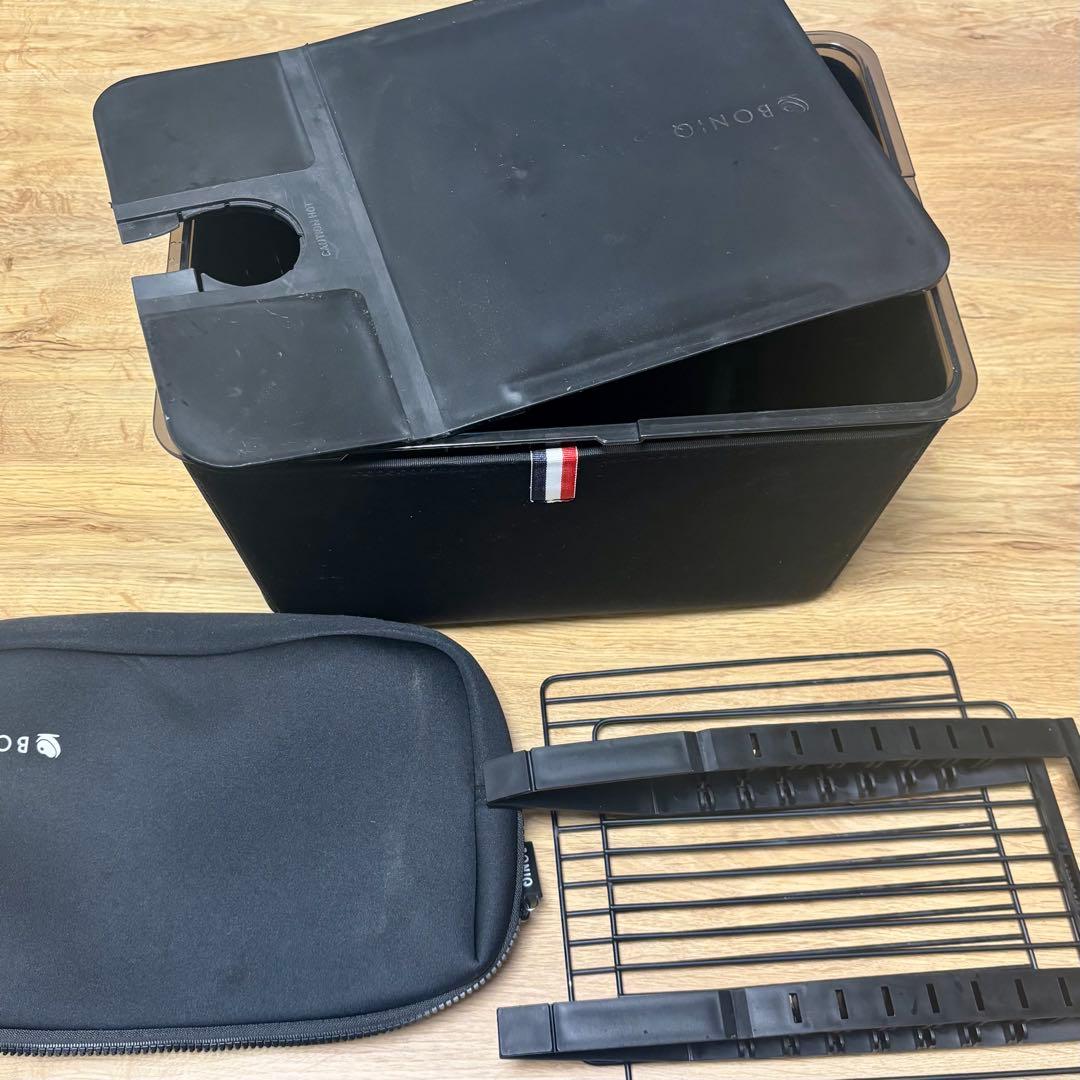 BONIQ バルクアップコンテナ フルセット　ブラック・12L