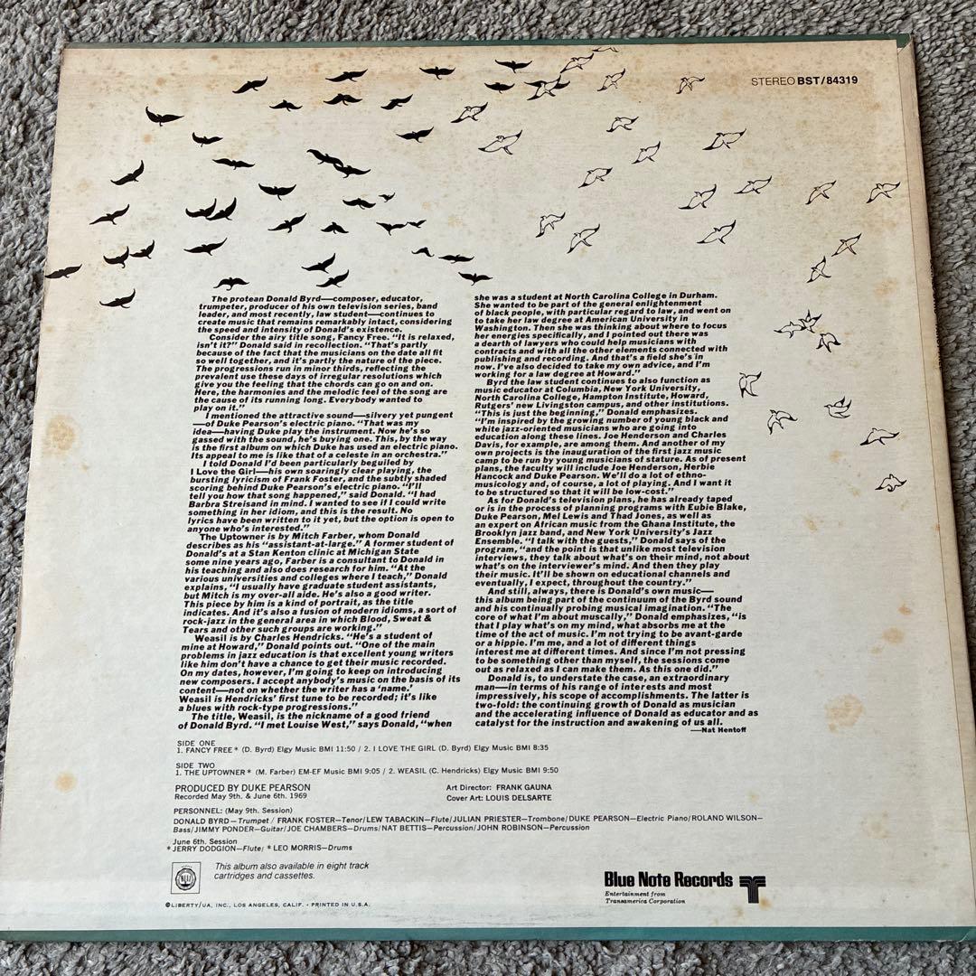 ドナルド・バード Fancy Free Donald Byrd