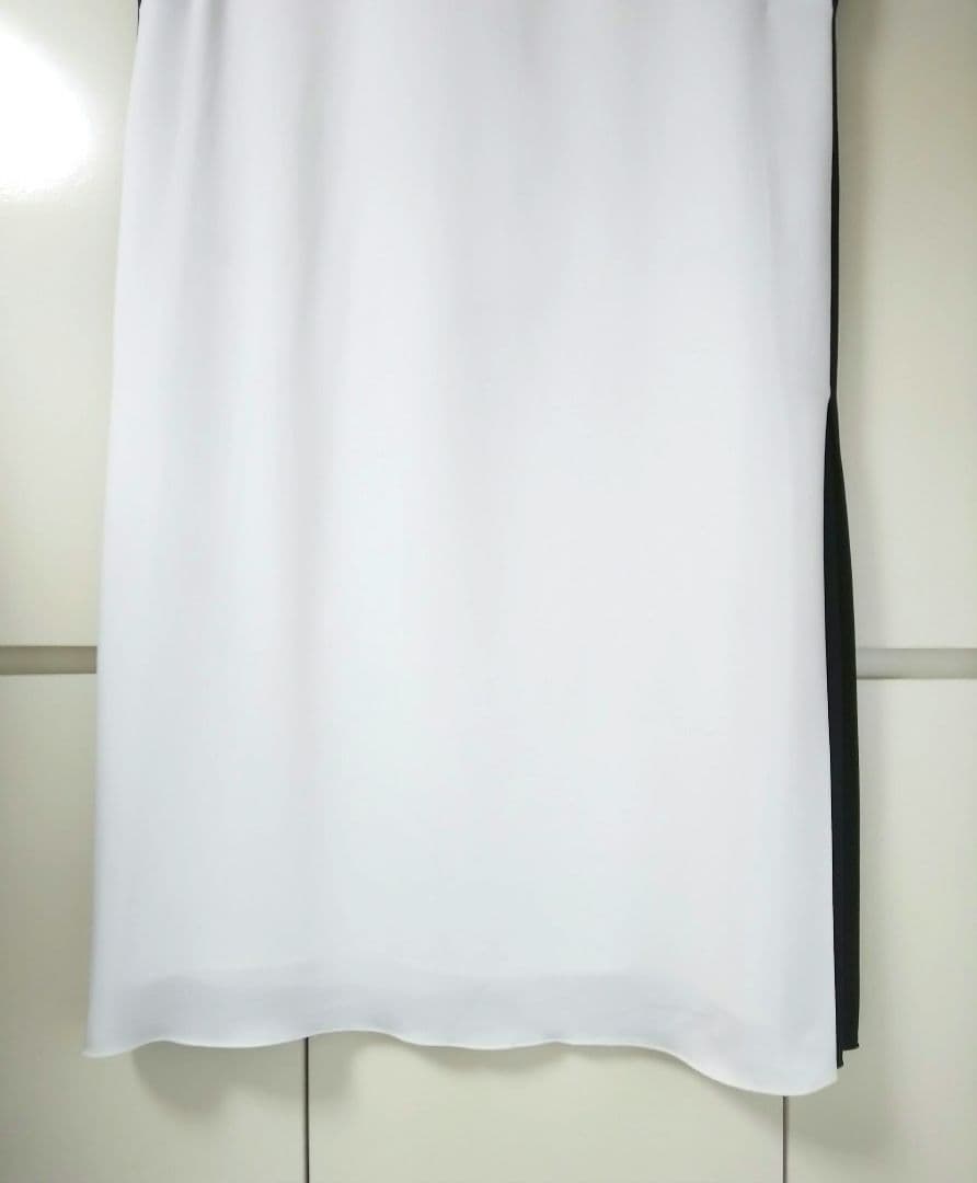 【未使用タグ付】LANVIN collection☆40☆ワンピース バイカラー