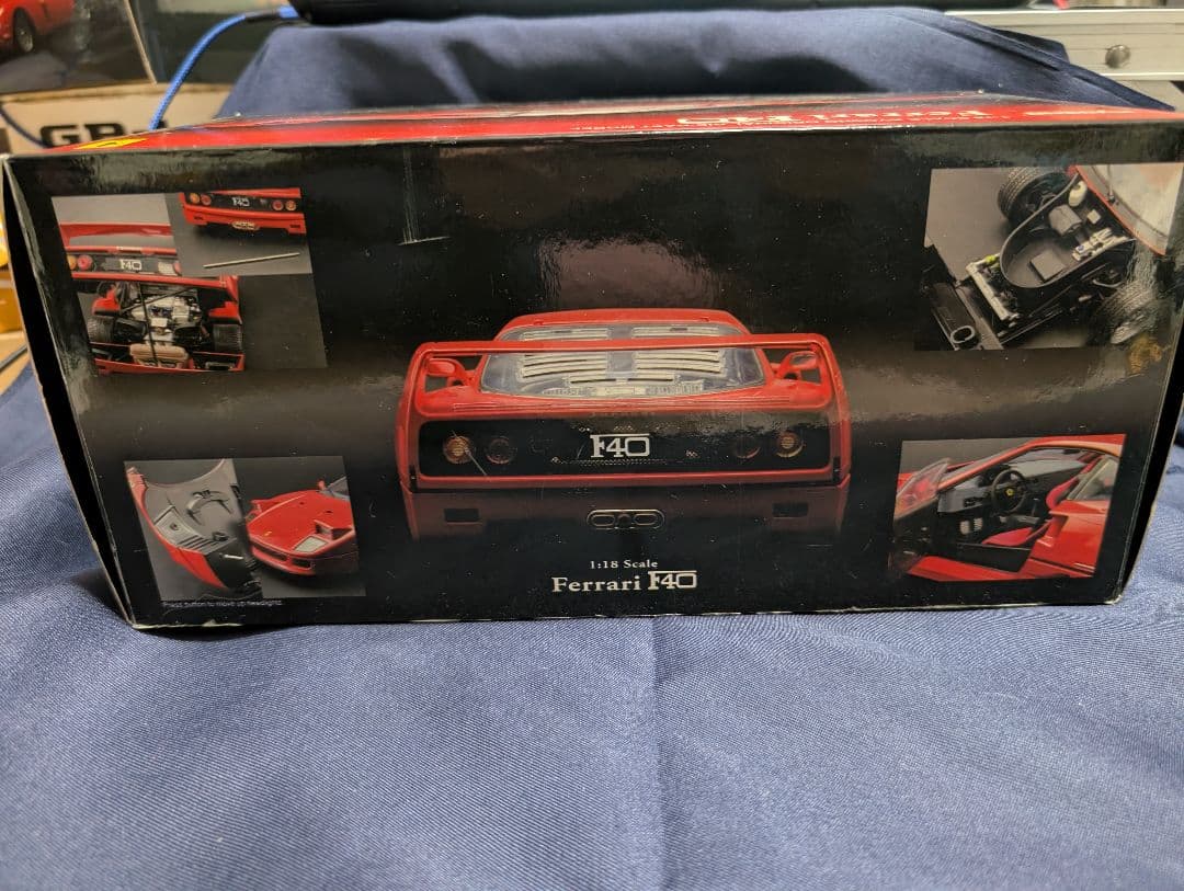 京商　Ferrari F40 1/18　スケールモデル(RED)08411R
