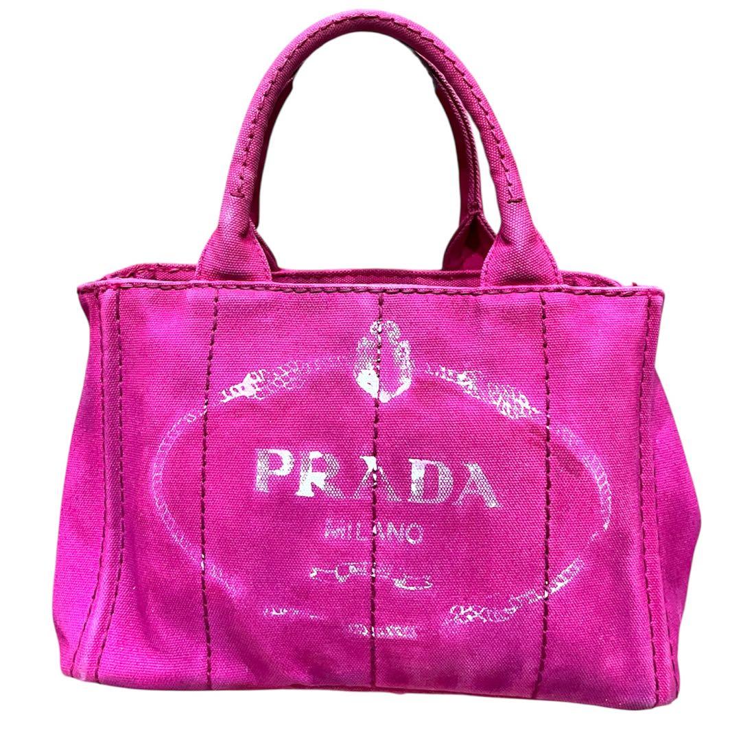PRADA プラダ カナパ MINI トート ハンドバッグ 肩掛け　手持ち