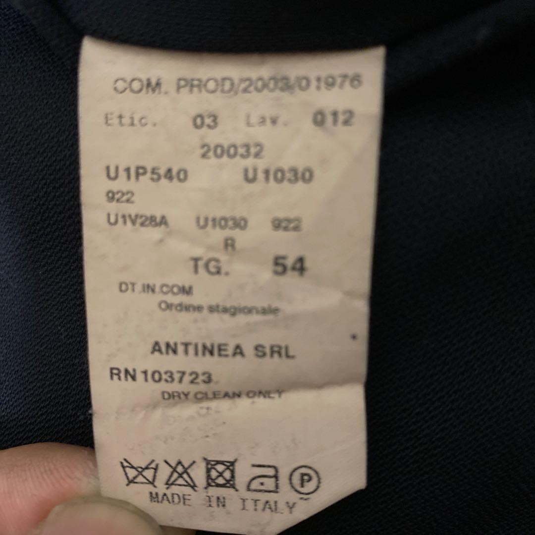 EMPORIO ARMANI ブラック スラックス