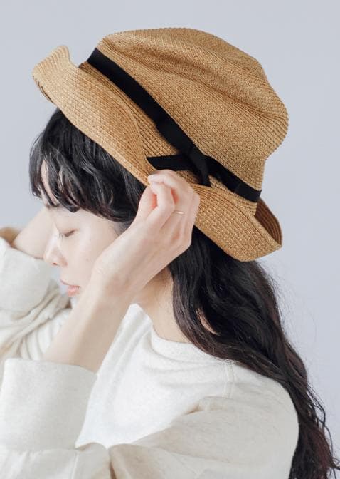 未使用Mature ha マチュアーハ BOXED HATボックスハット11cm