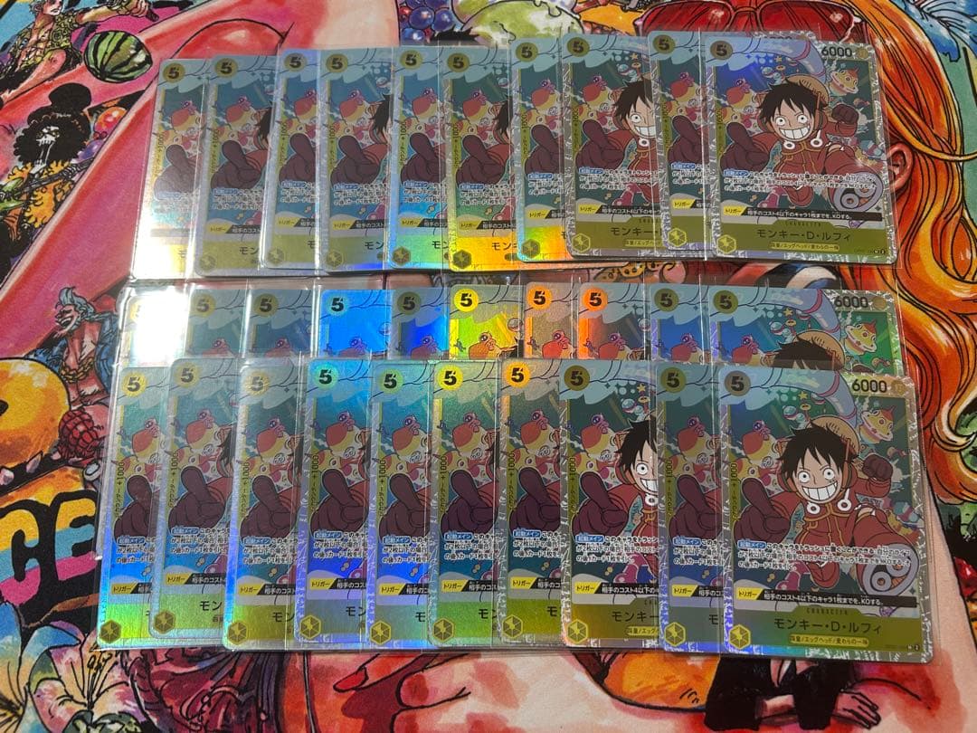 ワンピースカード ルフィ エラー 30枚 SR 即日発送