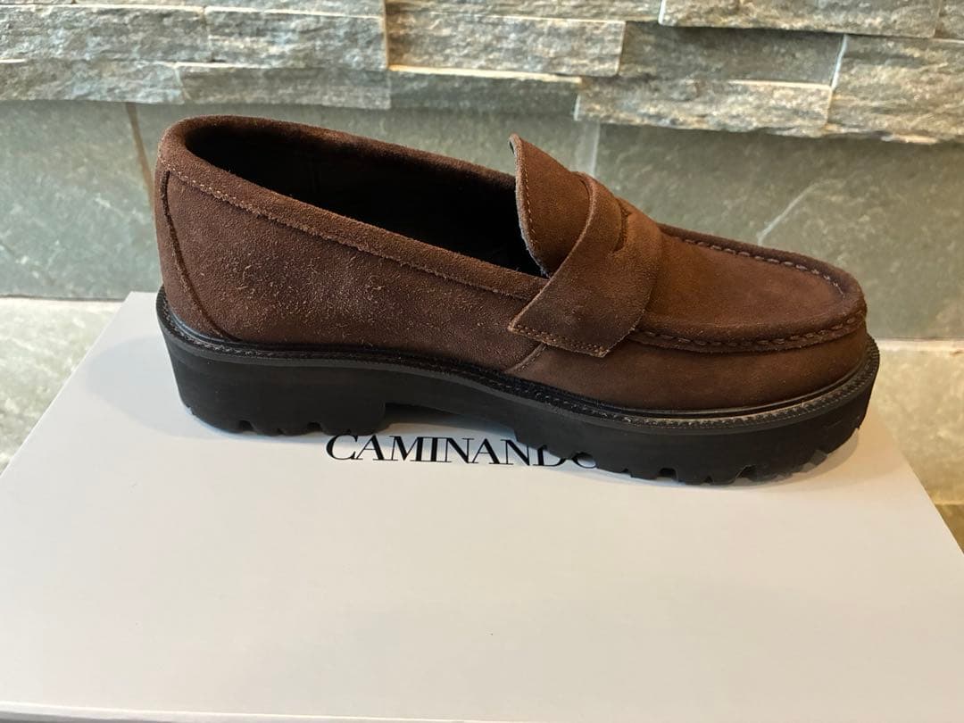 Deuxieme Classe別注　カミナンド／スエードローファー　サイズ38