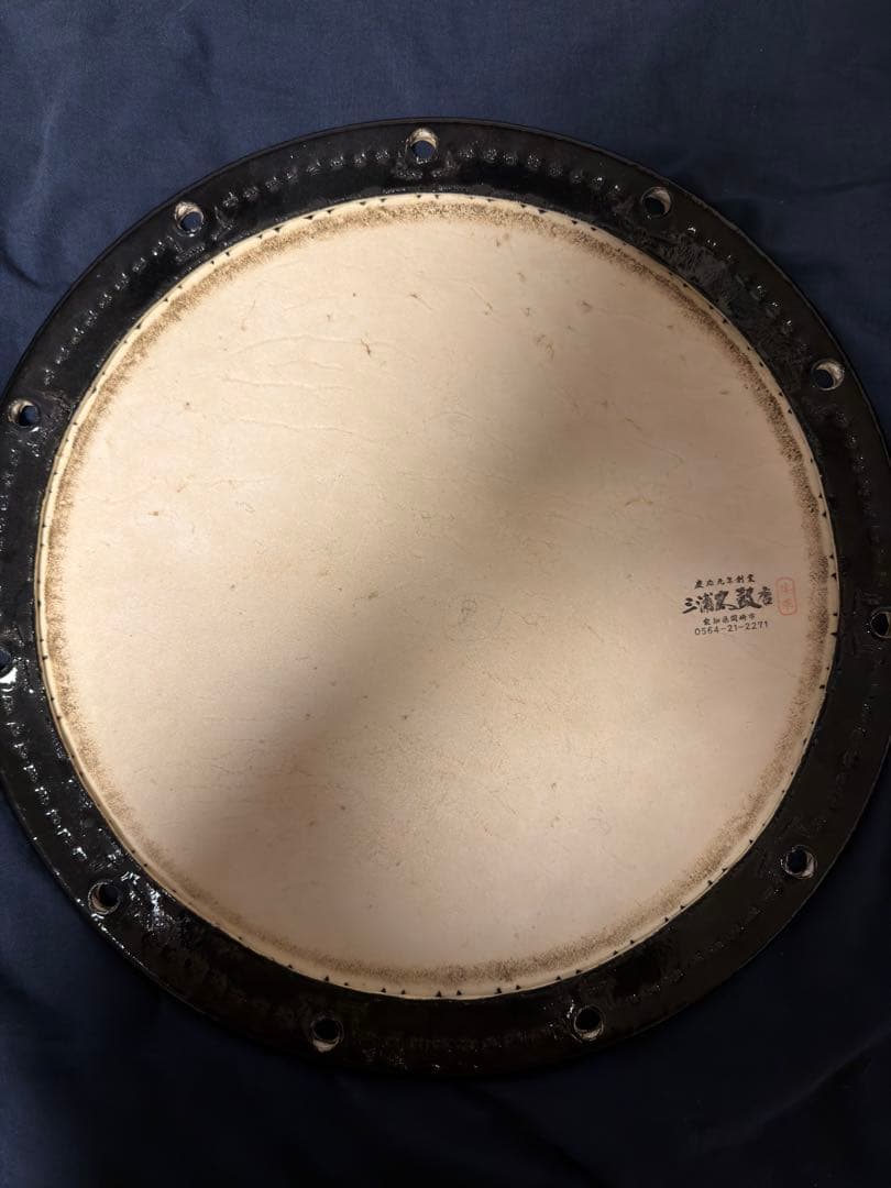 桶太鼓　1尺6寸（1.6尺）　三浦太鼓　ケース付き