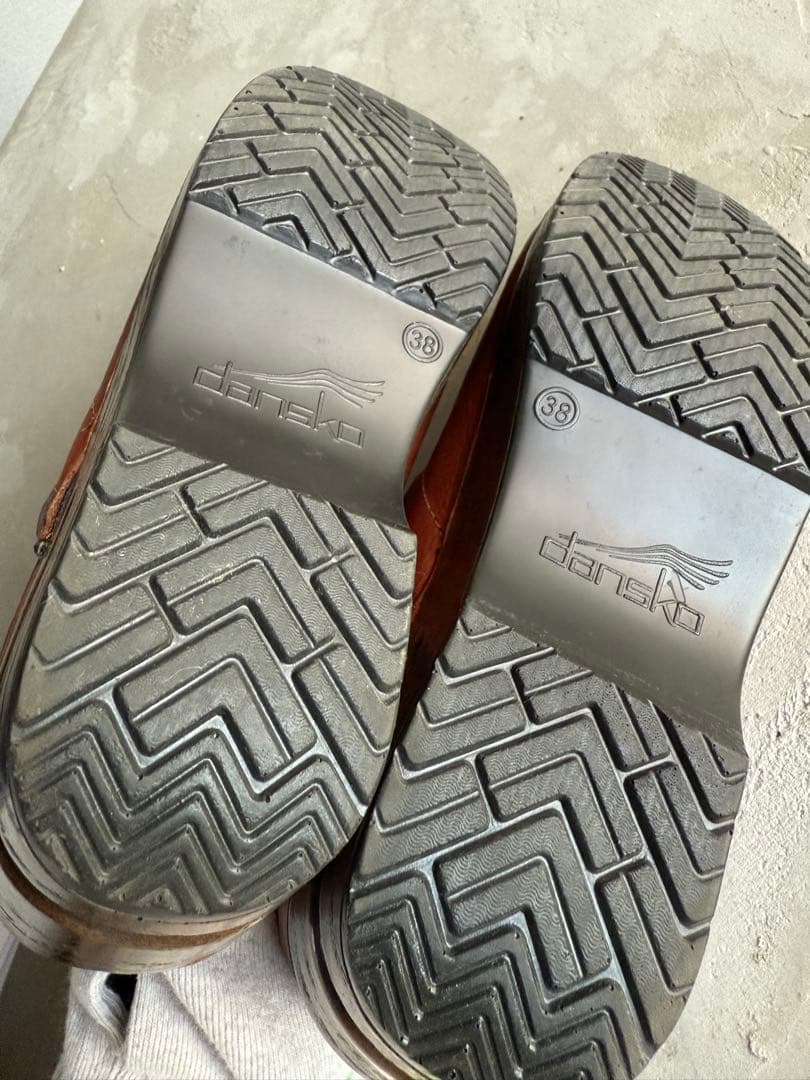 極美品　Dansko プロフェッショナル　タン　38 デッドストック品