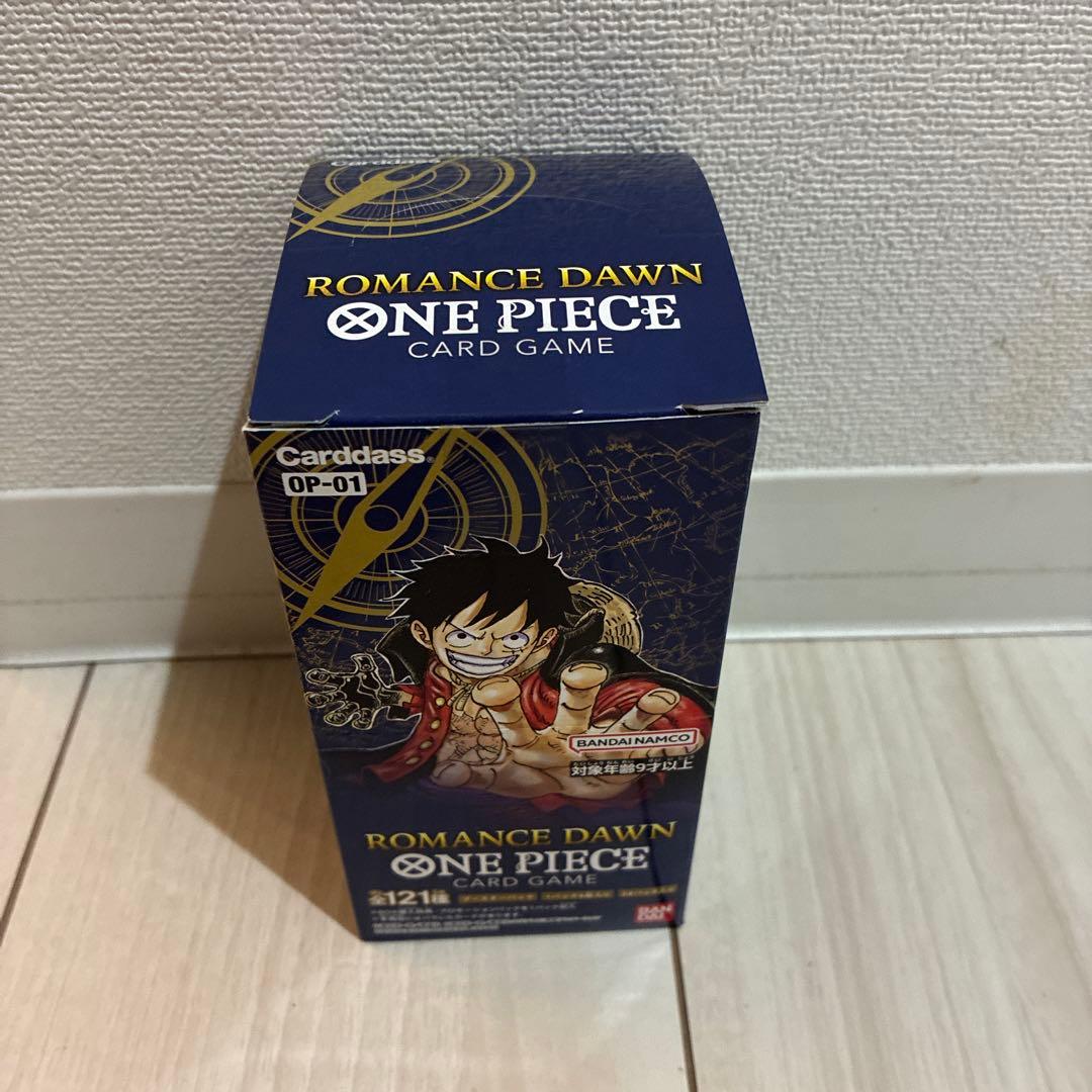 ワンピースカード　ロマンスドーン　テープカット 1box 未開封