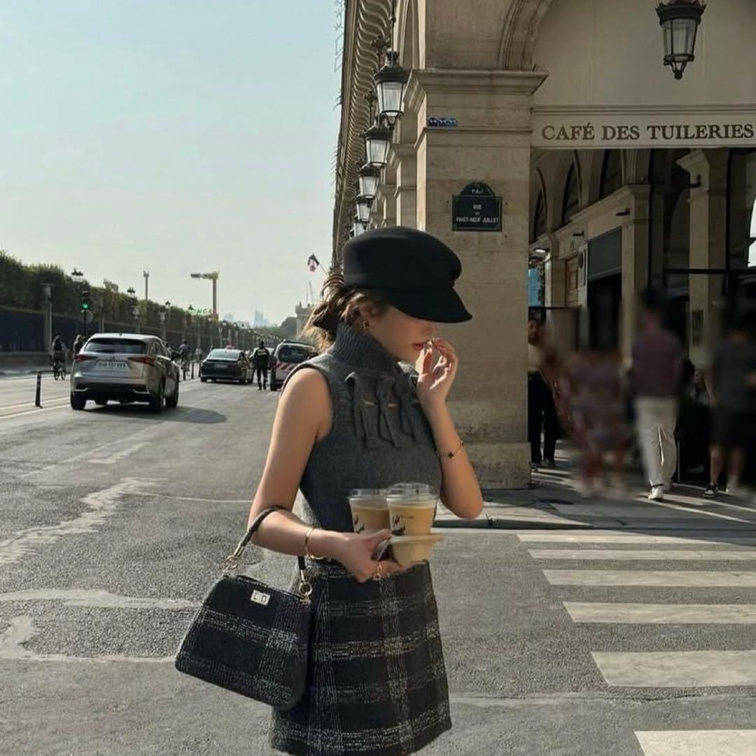 新品未使用‼️nico キャスケットブラック