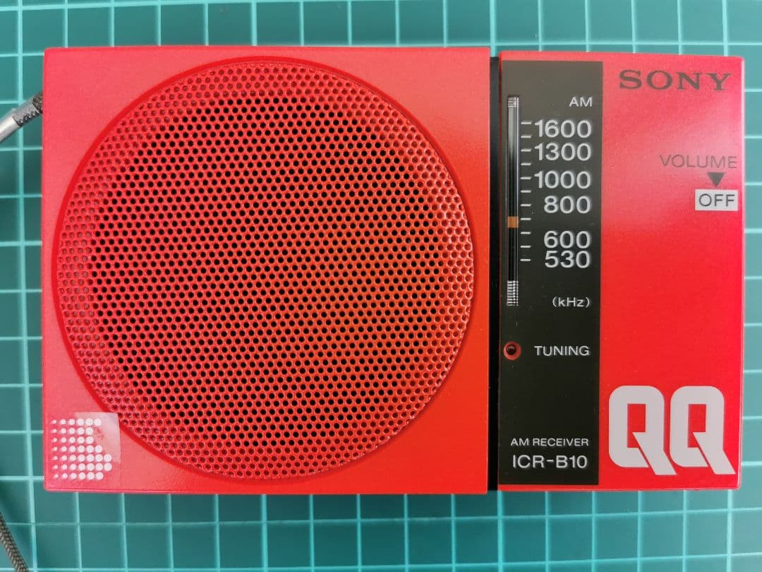 SONY　ICR-B10　ラジオ　レトロ　美品