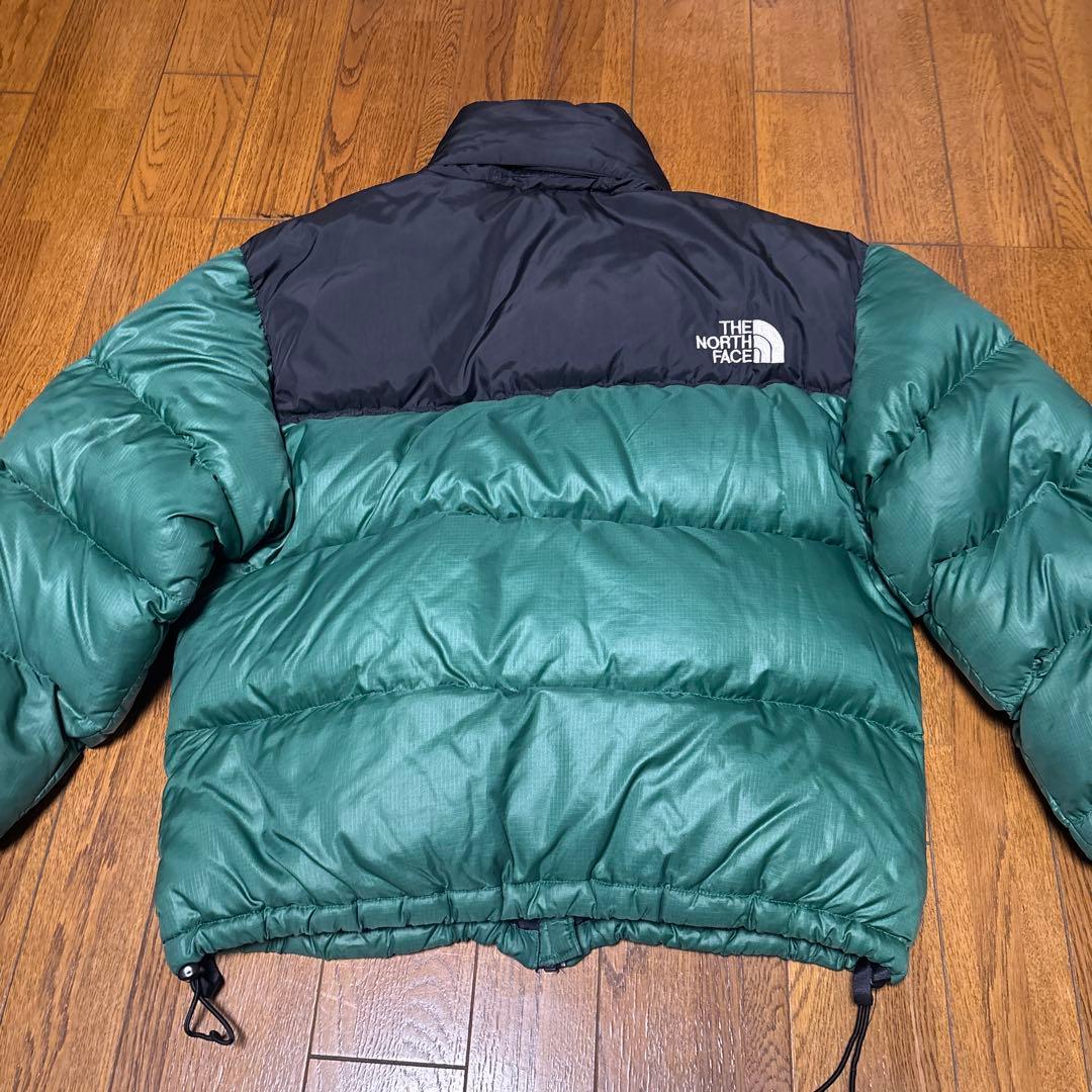 THE NORTH FACE ダウンジャケット 緑/黒