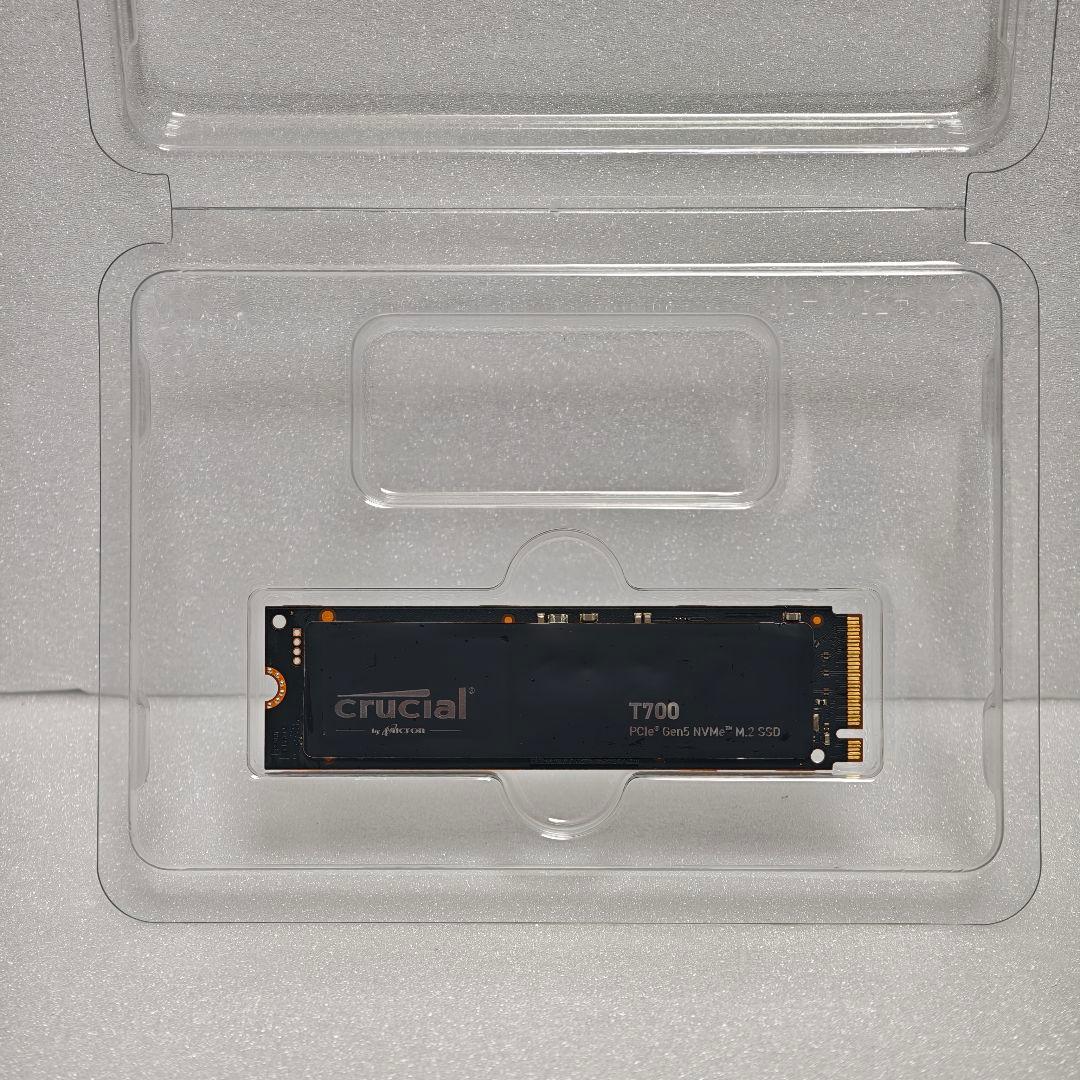 crucial T700 PRO Gen5 M.2 SSD 4TB 動作確認済