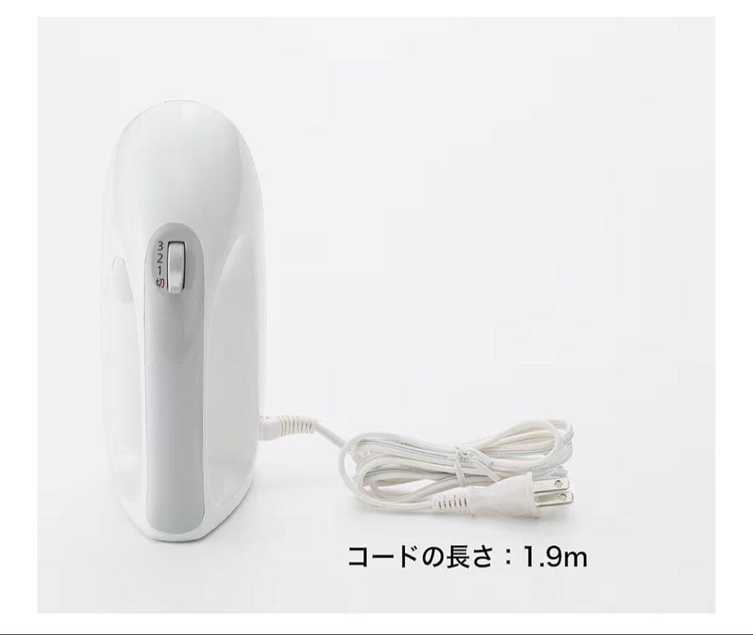 【極美品】Panasonicハンドミキサー MK-H4-W