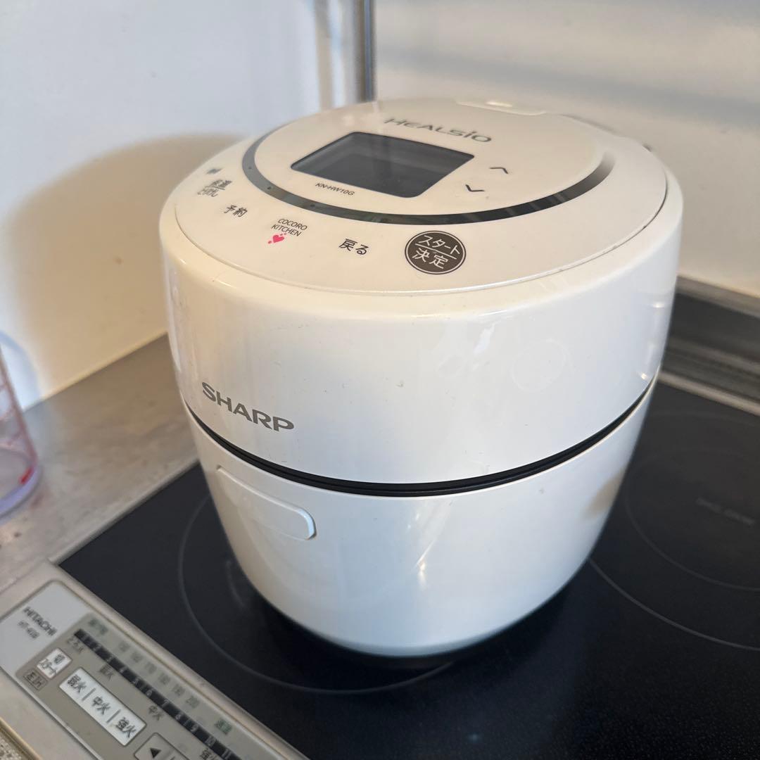 SHARP ヘルシオ ホットクック 電気調理鍋 無水鍋 1.0L 1~2人用