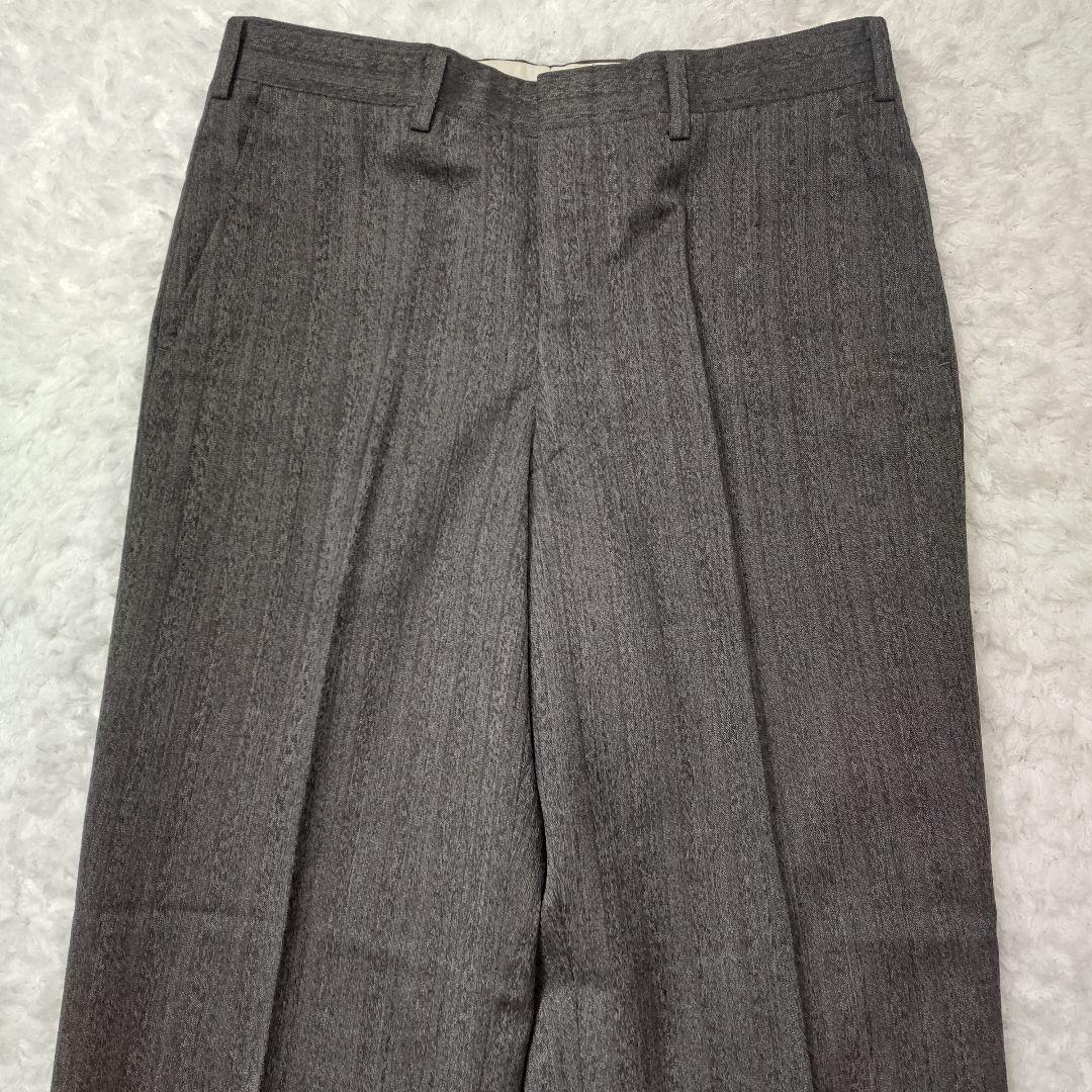 美品 ダーバン スーツ 3P セットアップ D'URBAN 90A4 ブラウン