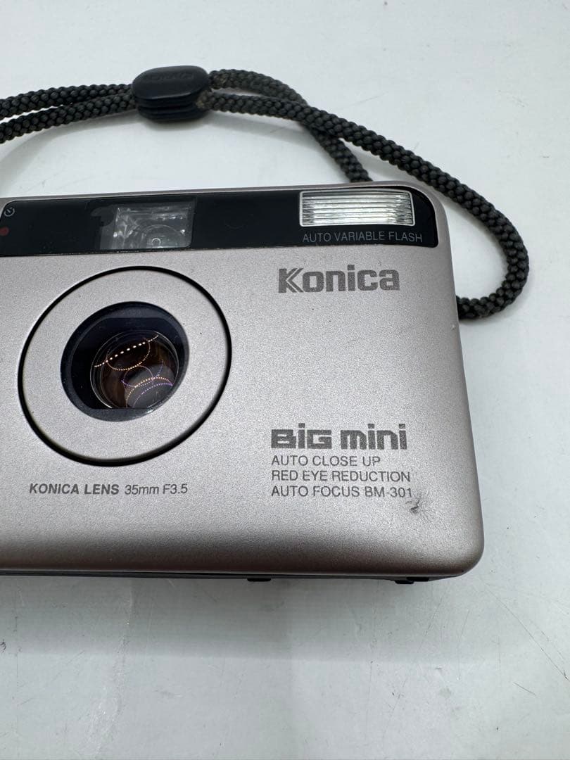 Konica BiG mini BM-301コンパクトフィルムカメラ