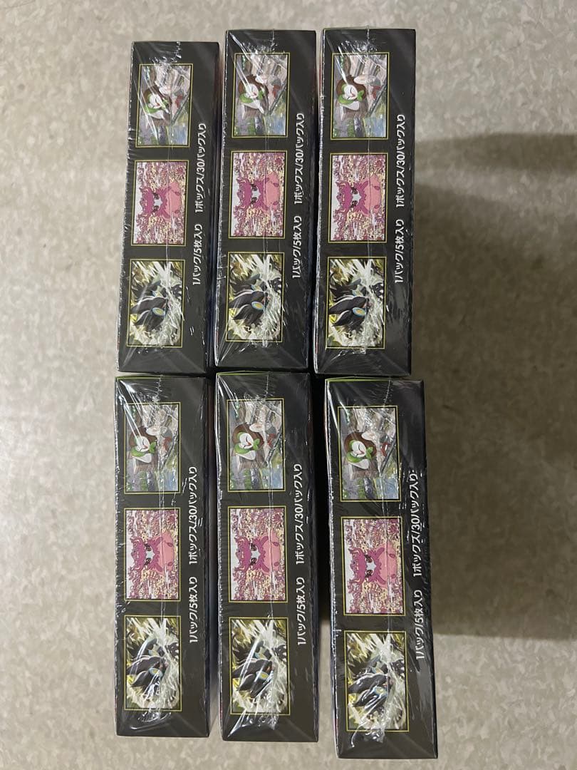 ポケモンカード ムーキスゼロ 新品未開封 6BOX シュリンク付き