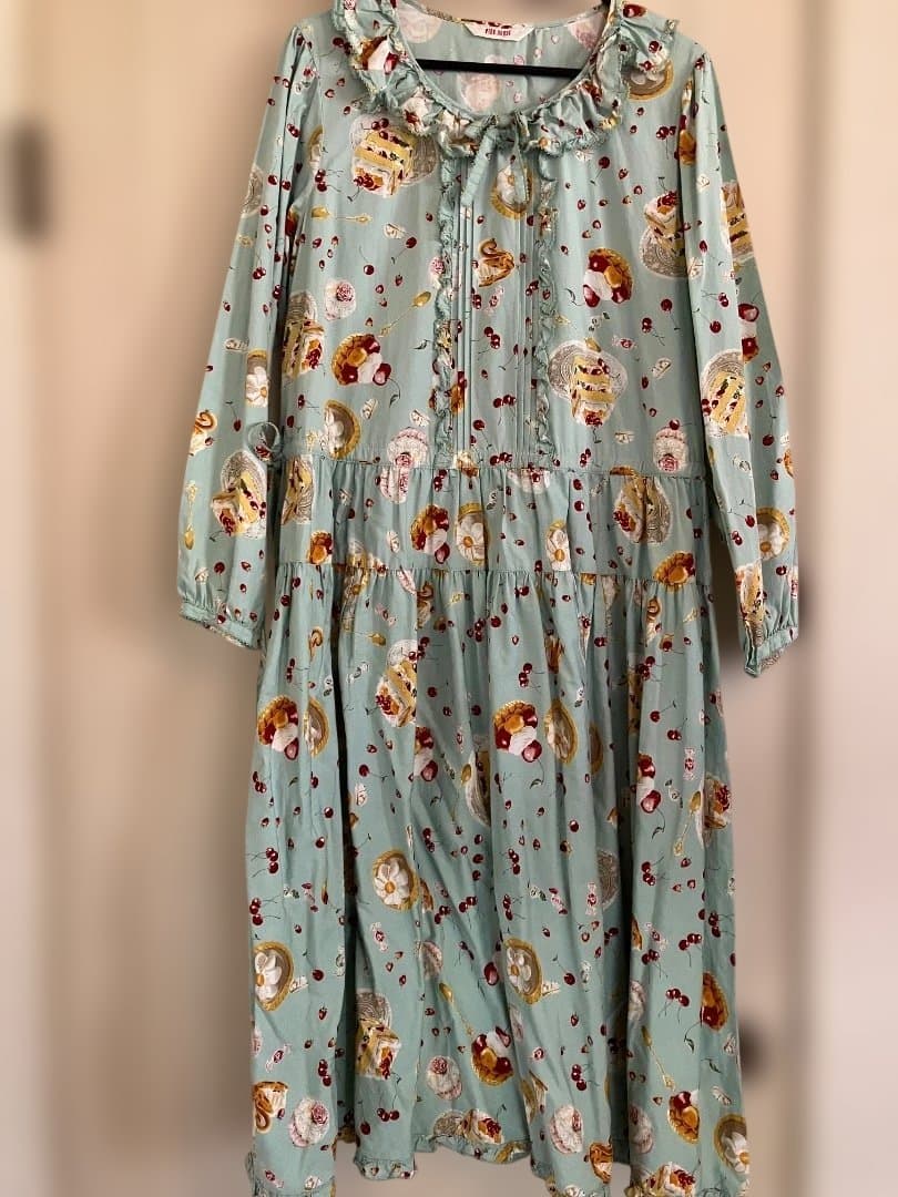 PINKHOUSE スイーツ柄ミディワンピース 美品