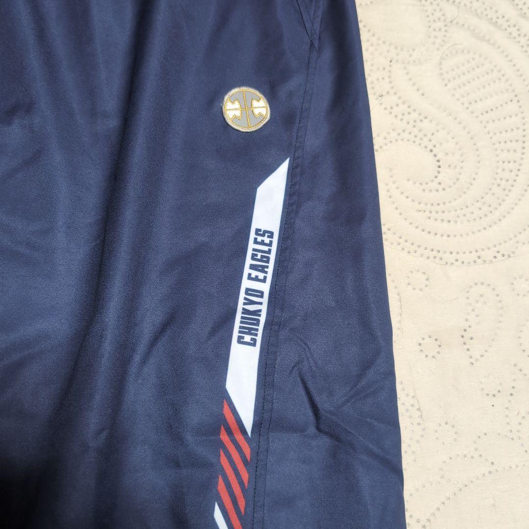 中京大学バスケット ウォームアップ上下 XL ネイビー