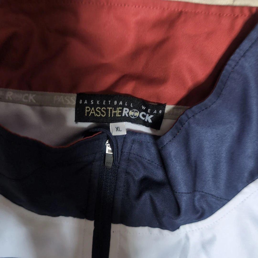 中京大学バスケット ウォームアップ上下 XL ネイビー